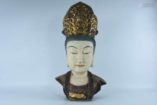 Mingchenxiang woodbuddha head
