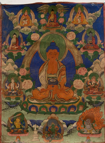 A Tibetan Thangka