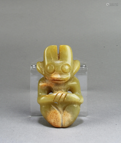 Hongshan Culture Jade Pendant