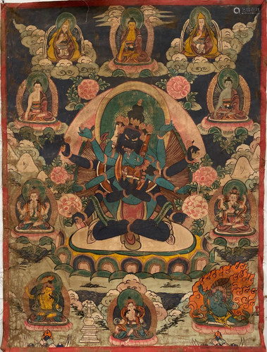 A Tibetan Thangka