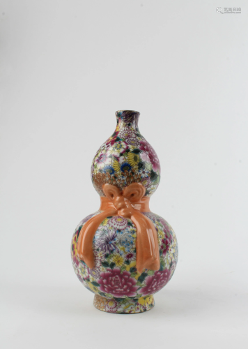 Chinese Porcelain Double Gourd Vase