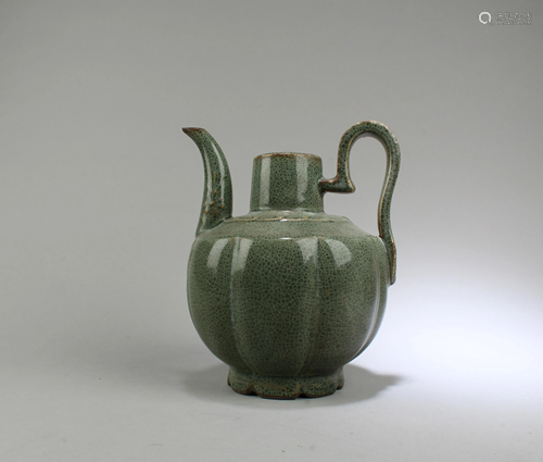 Chinese Porcelain Glazed Teapot