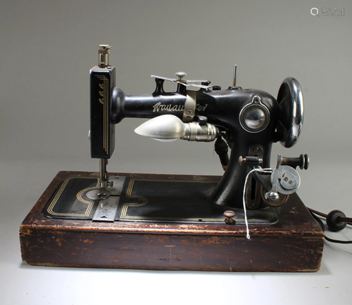 A Vintage Sewing Machine