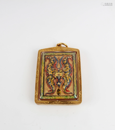 A Thai Religious Amulet Pendant