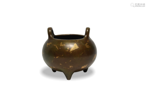 Chinese Bronze Censer, 18th Century
