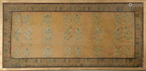 Chinese Dragon Embroidery, 18th-Early 19th Century