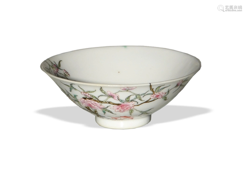 Chinese Famille Rose Douli Bowl, Republic