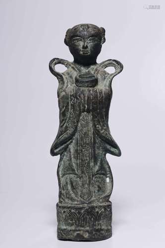 Song Dynasty Child Presenting Statue