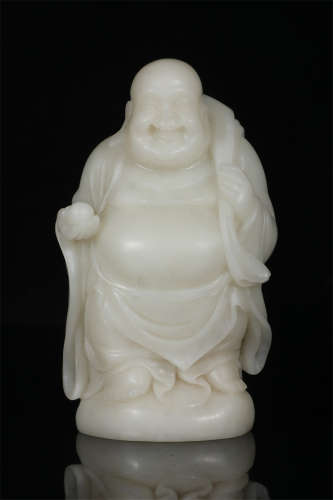 Shoushan Stone Maitreya Ornament
