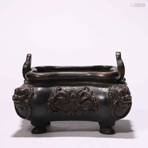 A Chinese Bronze Censer