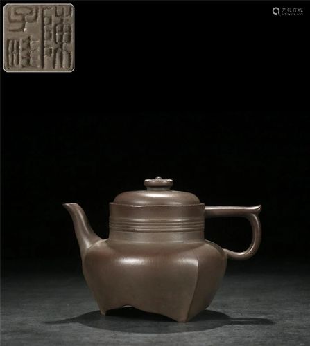 Old stock,Zisha teapot