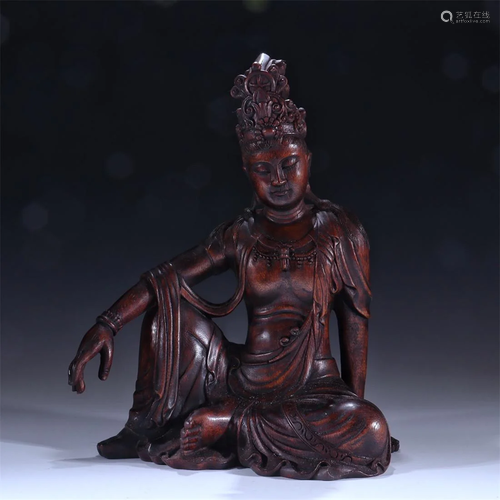 Old stock,chenxiang wood buddha statue