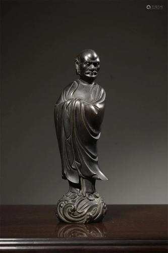 Old stock,copper buddha statue