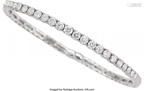 Diamond, White Gold Bracelet Stones