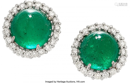 Piranesi Emerald, Diamond, Platinum, White Gold