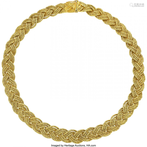 Tiffany & Co. Gold Necklace Metal