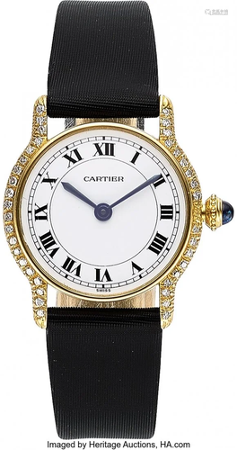 Cartier Diamond, Gold Watch Case