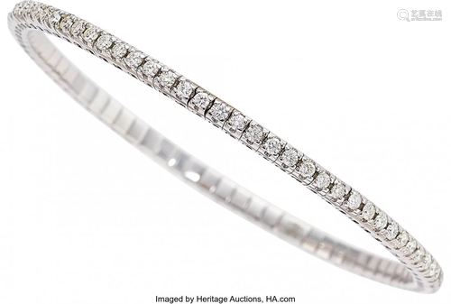 Diamond, White Gold Bracelet Stones