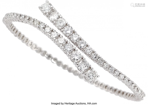 Diamond, White Gold Bracelet Stones