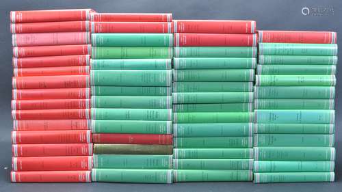 LARGE COLLECTION OF LOEB CLASSICAL LIBRARY TRANSLATION BOOKS...