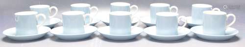 WEDGWOOD SUMMER SKY PATTERN TEN PERSON COFFEE SERVICE