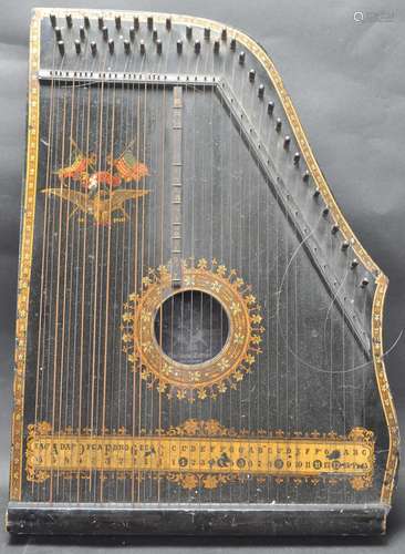 EARLY 20TH CENTURY GUITAR ZITHER