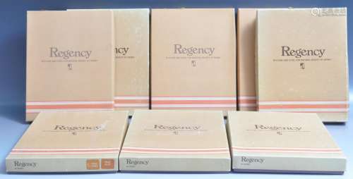 EIGHT BOXES OF REGENCY BY DENBY CUTLERY