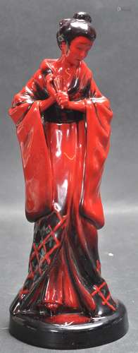 ROYAL DOULTON FLAMBE THE GEISHA FIGURINE