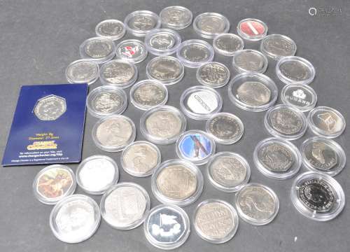 COLLECTION OF COLLECTABLE 50P COINS