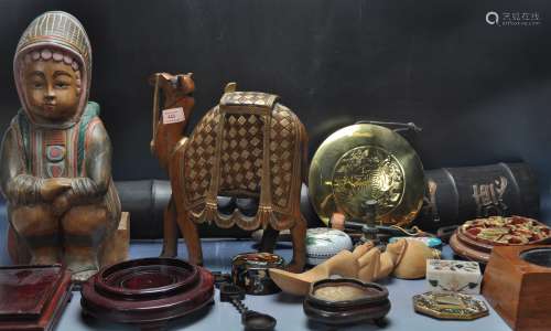 COLLECTION OF 20TH CENTURY CHINESE - BURMESE ARTEFACTS