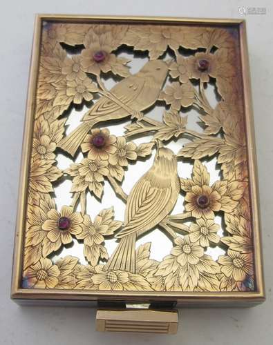 A compact case, circa 1940's by Boucheron,