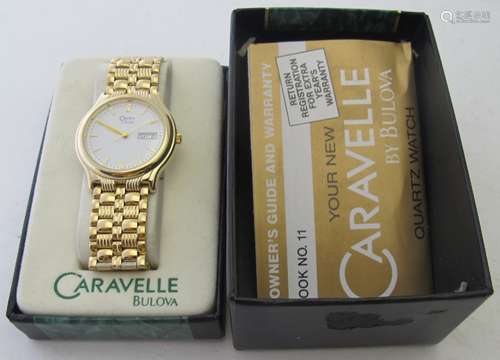 A Caravelle Bulova gentleman's wristwatch, boxed. Condition ...