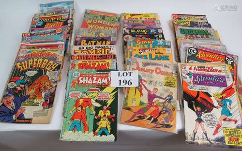 A collection of approximately 45 mixed DC comics including S...