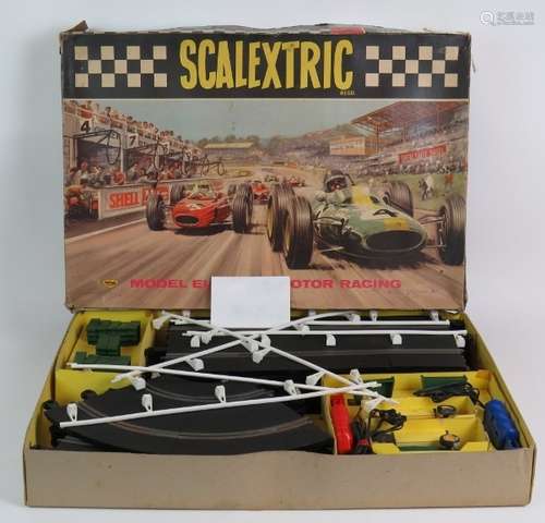 A 1960's Triang Scalextric Set No 31 in original box with BR...