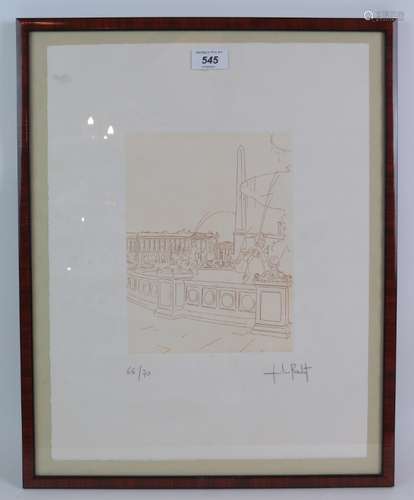 French School (20th century) - pencil signed limited edition...