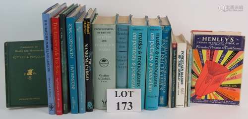 A collection of 17 reference books mainly relating to potter...