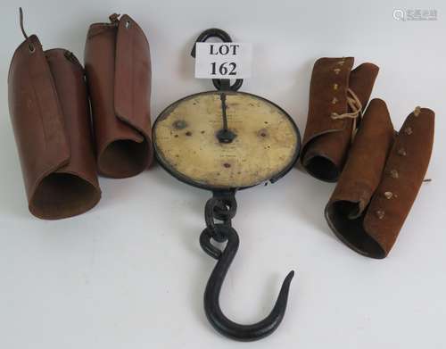 A large set of Salter's No 20T Spring balance scales weighin...