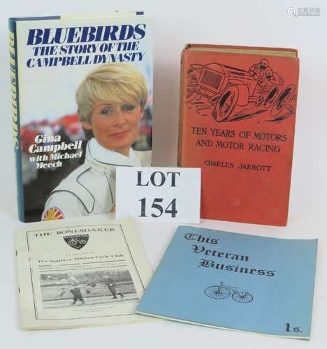 Ten Years of Motors and Motor Racing by Charles Jarrott 3rd ...