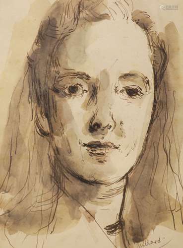 Patrick Ferguson Millard (1902-1977), ink and watercolour, H...