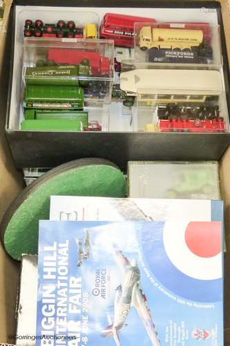 A collection of unboxed Corgi aviation models to include a l...