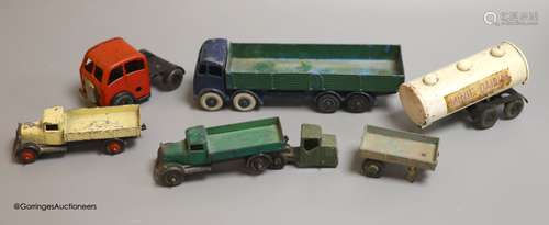 Dinky Foden lorry and four others