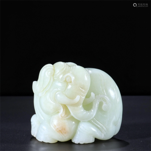 A Chinese Carved Jade Decoration