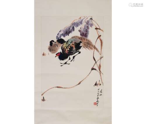 A Chinese Bird Painting
