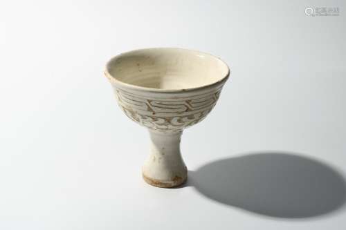 chinese white porcelain cup