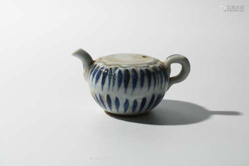 chinese blue and white porcelain water drop