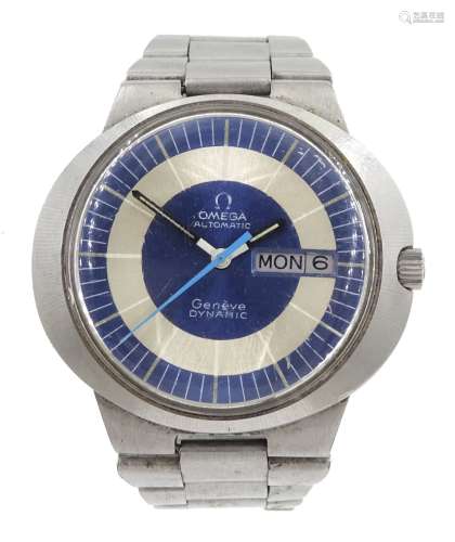 Omega Geneve Dynamic automatic stainless steel wristwatch
