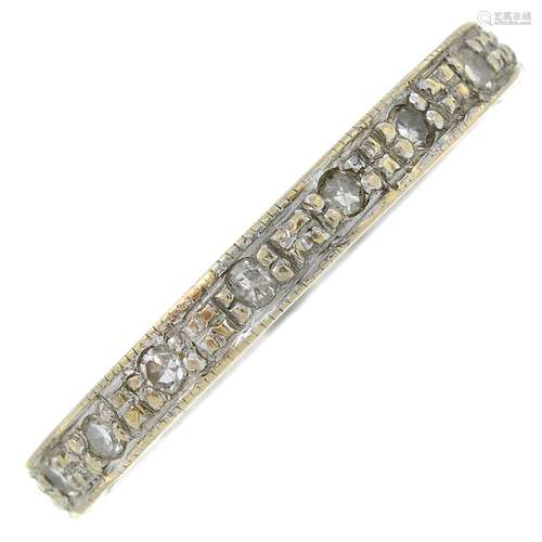 A diamond full eternity ring.Estimated total diamond weight ...