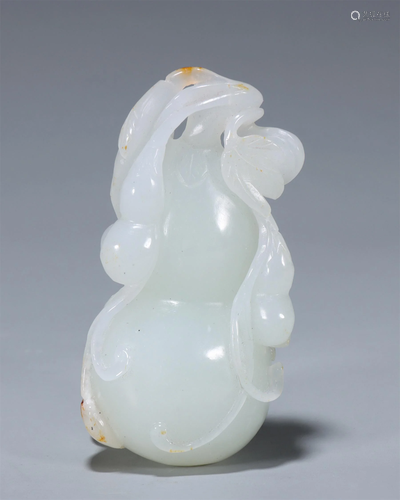 Hetian Jade Gourd Ornament