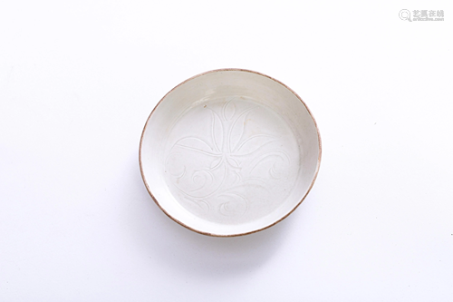 Ding Kiln White Glazed Tray