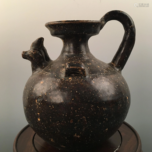 Chinese Yue Ware Pitcher